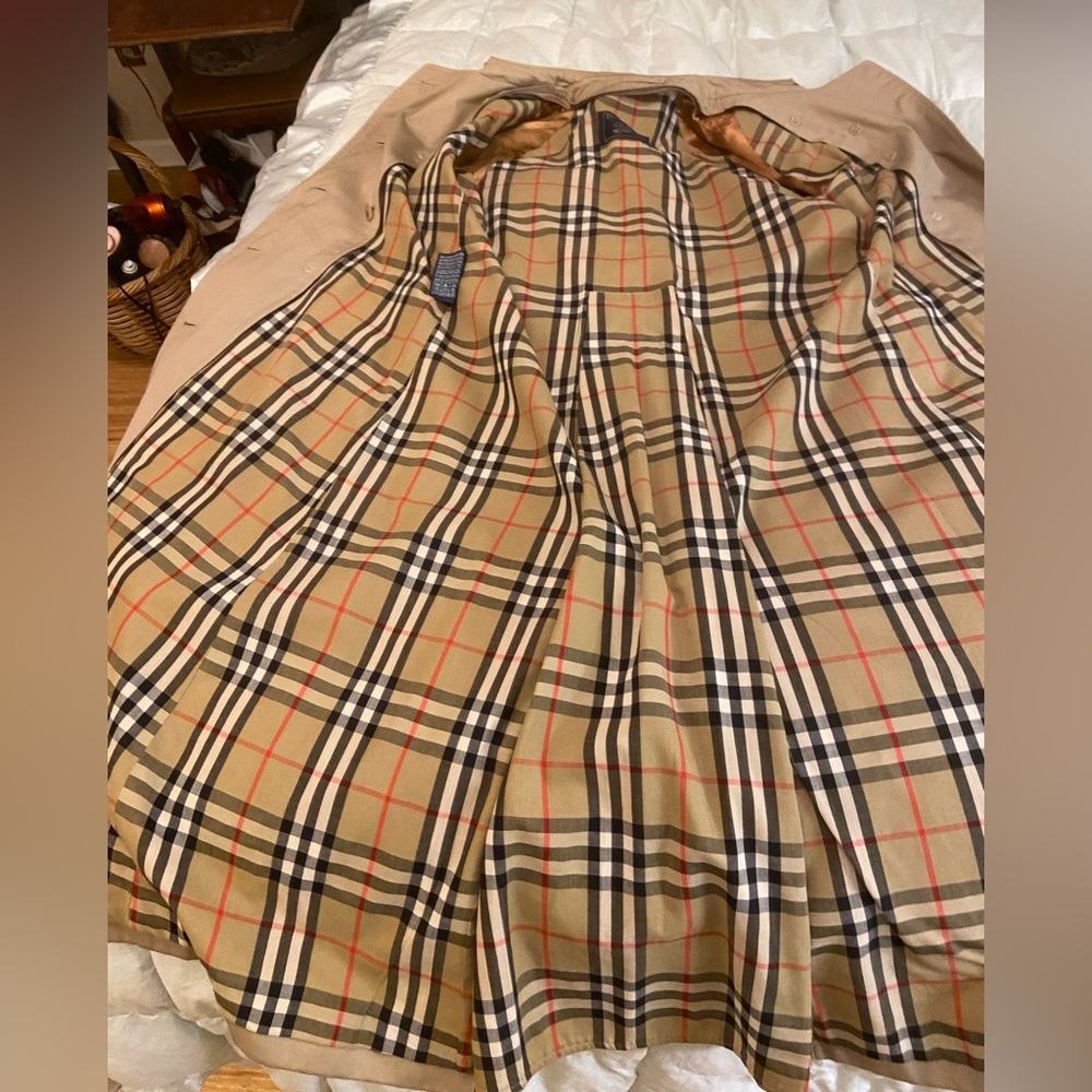VTG BURBERRYS Trench Coat with Wool Liner - Picture 11 of 16